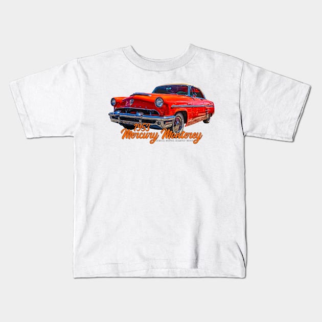 1953 Mercury Monterey Special Custom Hardtop Coupe Kids T-Shirt by Gestalt Imagery